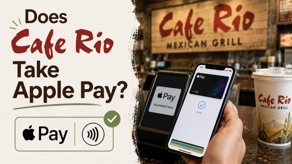 Does Cafe Rio Take Apple Pay?