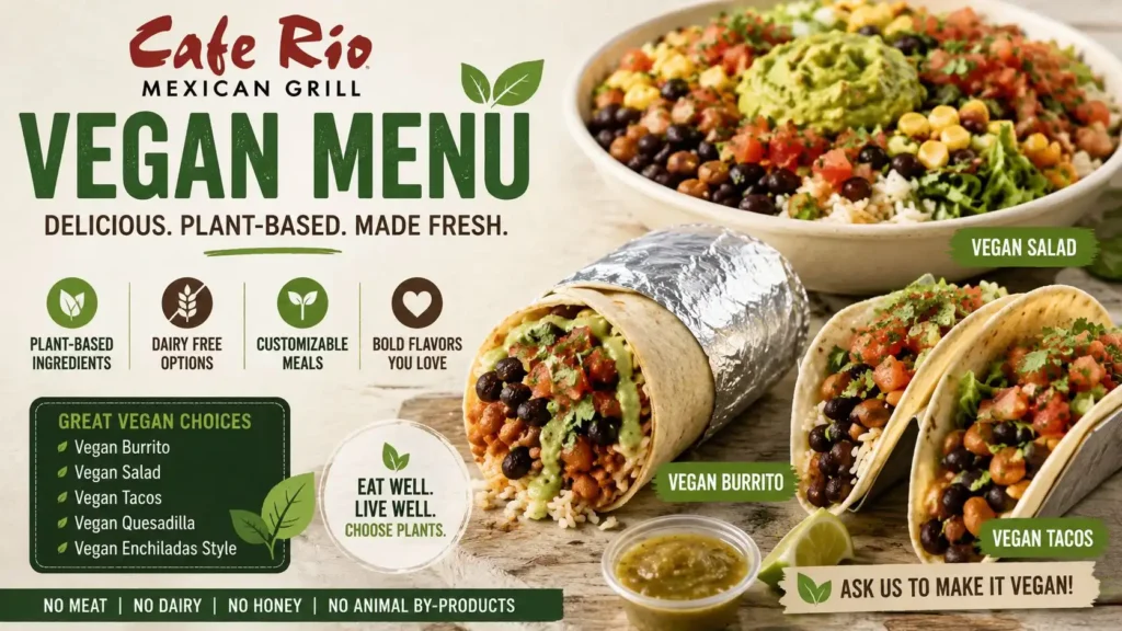 Vegan Menu