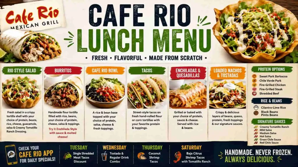 Lunch Menu