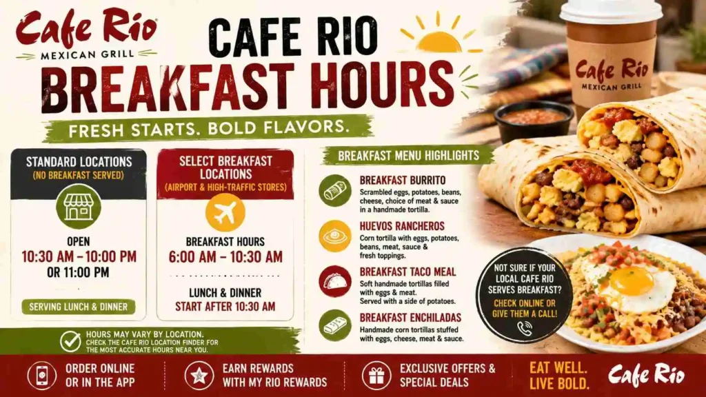 Breakfast Hours